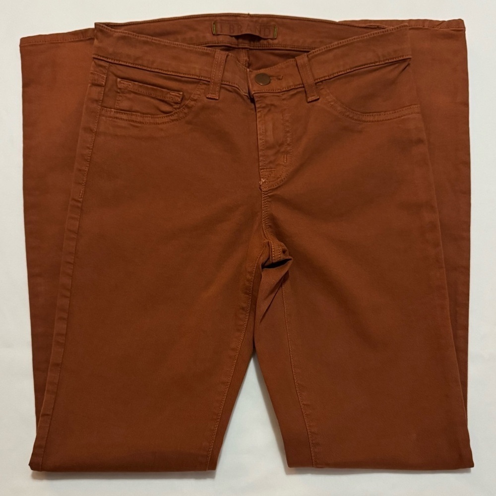 J Brand Women’s Skinny Jeans in Color Burnt Orange Size 25 - Picture 3 of 6